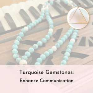 turquoise mala necklace
